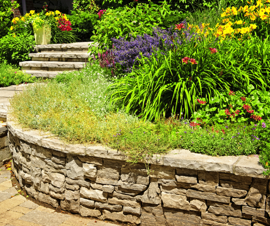benefits of retaining walls - landscaping